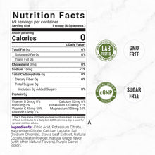 Load image into Gallery viewer, Electrolytes Powder Icy Grape Flavor 1lb