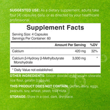 Load image into Gallery viewer, Ultra Strength HMB Supplements 3,000mg Per Serving, 240 Capsules