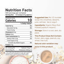 Load image into Gallery viewer, Organic Peruvian Maca Root Powder, 3lbs