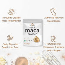 Load image into Gallery viewer, Organic Peruvian Maca Root Powder, 3lbs