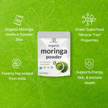 Load image into Gallery viewer, Organic Moringa Leaf Powder, 3 Pounds