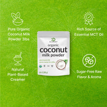 Load image into Gallery viewer, Unsweetened Organic Coconut Milk Powder, 3lbs