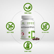 Load image into Gallery viewer, Astaxanthin 12mg, 240 Mini Softgels

