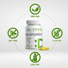 Load image into Gallery viewer, Quercetin 1,000mg Per Serving, 300 Capsules