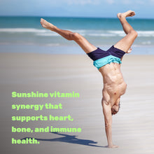 Load image into Gallery viewer, Vitamin D3 5,000IU with K2 MK7 100mcg with coconut oil, 250 count