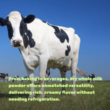 Load image into Gallery viewer, Dry Whole Milk Powder, 3lbs – Natural Pasture Raised Source – Made in USA