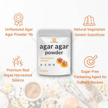 Load image into Gallery viewer, Unflavored Agar Agar Powder, 1 Pound