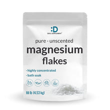 Load image into Gallery viewer, Unscented Magnesium Flakes, 10lbs
