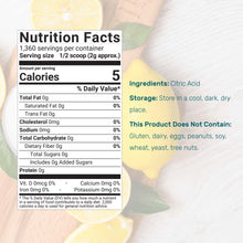 Load image into Gallery viewer, Citric Acid 6 Pounds Fine Granular Powder