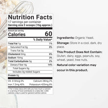 Load image into Gallery viewer, Organic Nutritional Yeast Flakes 10oz