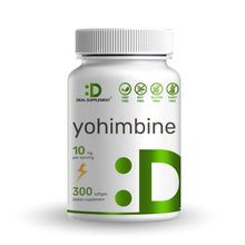 Load image into Gallery viewer, Yohimbine HCL 10mg, 300 Softgels
