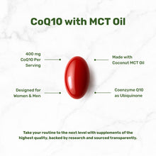 Load image into Gallery viewer, CoQ10 400mg with MCT Oil, 240 Softgels
