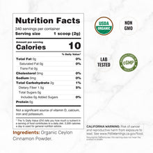 Load image into Gallery viewer, Organic Ceylon Cinnamon Powder
