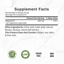 Load image into Gallery viewer, Magnesium Glycinate Powder Lemonade Flavor 1lb
