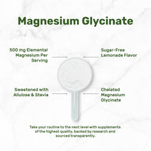 Load image into Gallery viewer, Magnesium Glycinate Powder Lemonade Flavor 1lb
