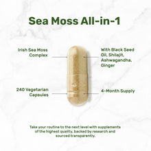 Load image into Gallery viewer, Irish Sea Moss Complex, 240 Veggie Capsules
