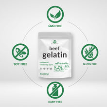 Load image into Gallery viewer, Unflavored Beef Gelatin Powder, 2lbs

