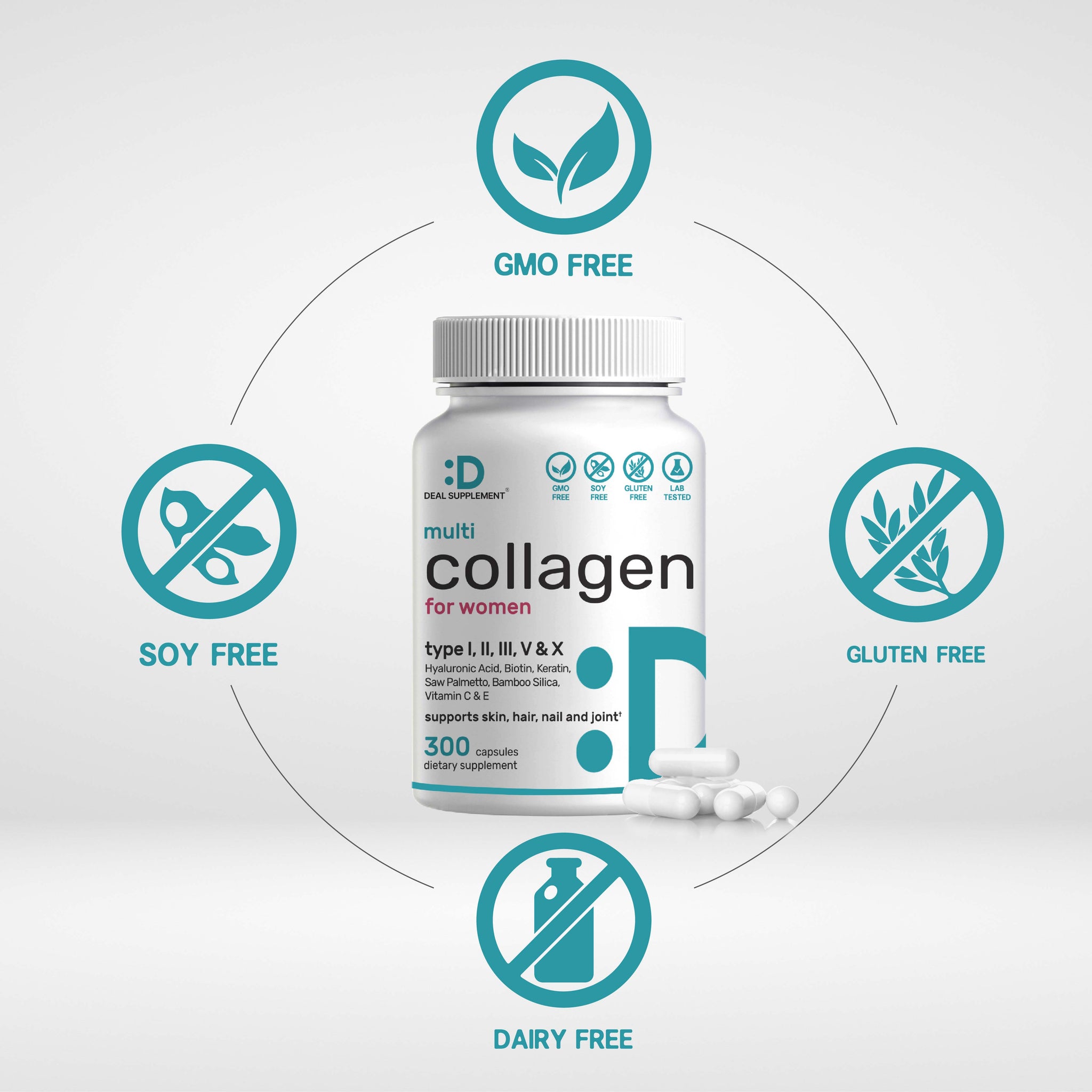 Collagen + GC Glutathione 500mg: Bí Quyết Trắng Da, Chống Lão Hóa Hiệu Quả