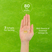 Load image into Gallery viewer, Omega 3 Fish Oil Supplements, 3,000mg Per Serving, 240 Softgels
