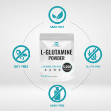 Load image into Gallery viewer, L Glutamine Powder Supplement, 5g Per Serving, 2lbs
