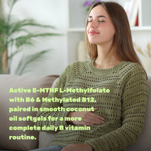 Load image into Gallery viewer, L-Methylfolate 5-MTHF 15mg  with Coconut Oil, 120 Softgels
