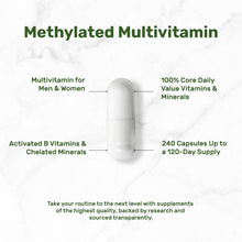 Load image into Gallery viewer, Methylated Multivitamin, 240 capsules
