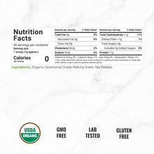 Load image into Gallery viewer, Organic Ceremonial Matcha Powder, 50g
