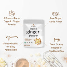 Load image into Gallery viewer, Organic Fresh Ginger Powder, 3lbs
