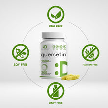 Load image into Gallery viewer, Quercetin 1,000mg Per Serving, 300 Capsules
