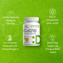 Load image into Gallery viewer, CoQ10 100mg, 240 Capsules
