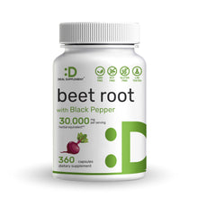 Load image into Gallery viewer, Beet Root Capsules 30000mg Per Serving, 360 Count
