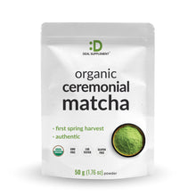 Load image into Gallery viewer, Organic Ceremonial Matcha Powder, 50g
