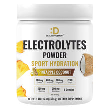Load image into Gallery viewer, Electrolytes Powder Pineapple Coconut Flavor 1lb
