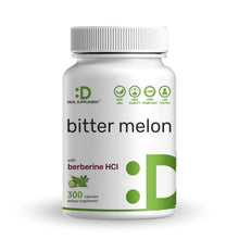 Load image into Gallery viewer, Bitter Melon with Berberine HCl, 300 Capsules
