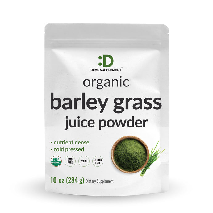 Sustainably US Grown, Organic Barley Grass Juice Powder, 10oz