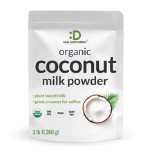 Load image into Gallery viewer, Unsweetened Organic Coconut Milk Powder, 3lbs
