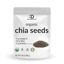 Load image into Gallery viewer, Organic Chia Seeds, 5lb
