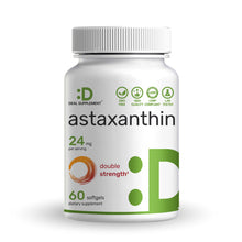 Load image into Gallery viewer, Astaxanthin 24mg 60 Softgels with MCT Oil
