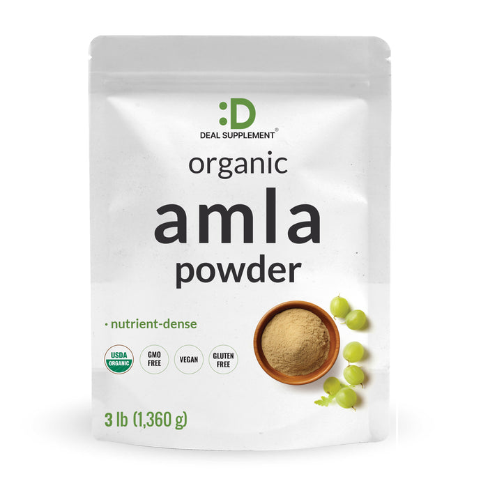 Organic Indian Amla Powder, 3lbs