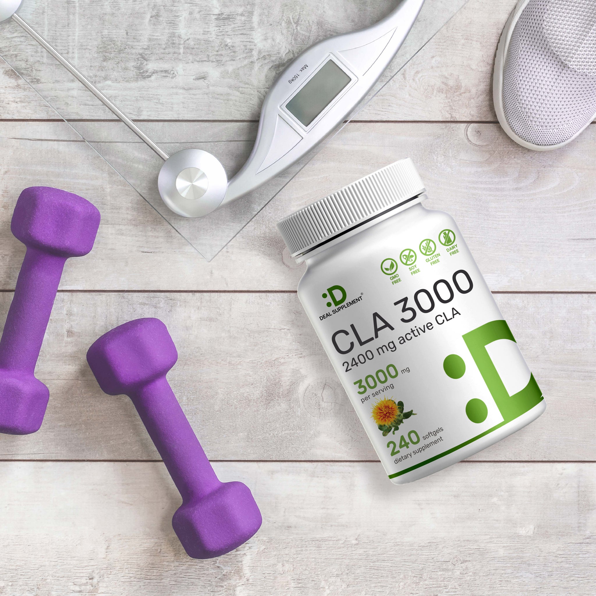 CLA 3000, 180 Softgels (1,000 mg per Softgel