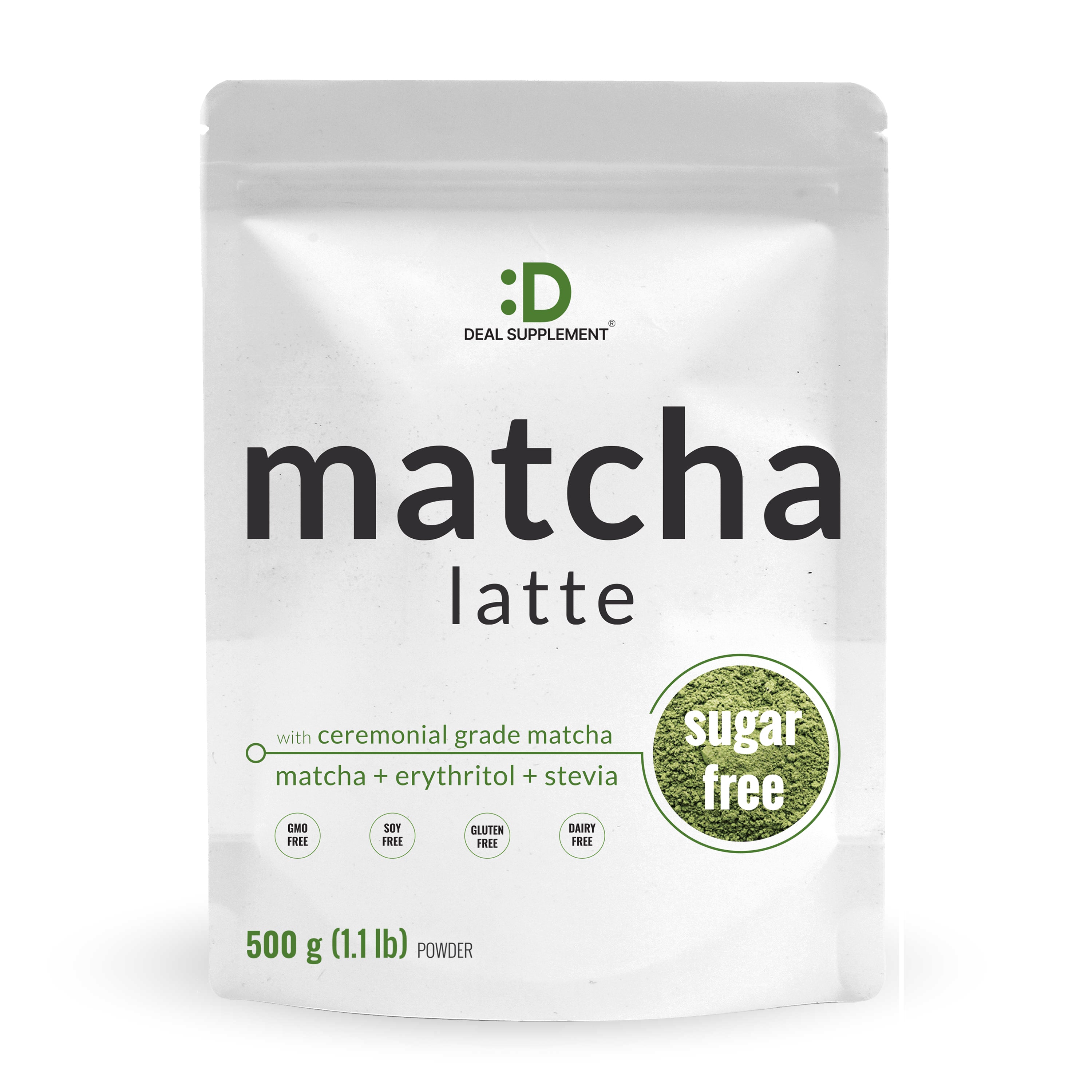 Matcha Latte Powder, 500g – Deal Supplement